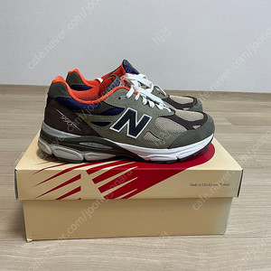 뉴발란스 990v3 tan orange