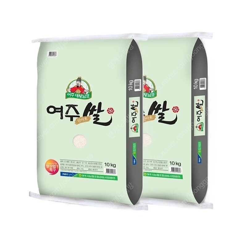 선착순)23년햅쌀 특등급 대왕님표 여주쌀 추청 10kg×2포 무료배송57900원 당일도정