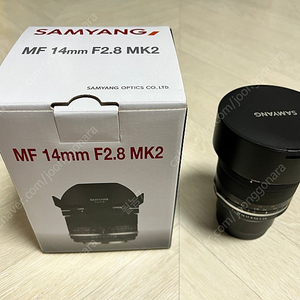 삼양 mf 14mm f2.8 mk2 소니마운트 (풀박스)