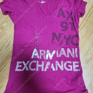 알마니 익스체인지 티셔츠 택달린 새상품