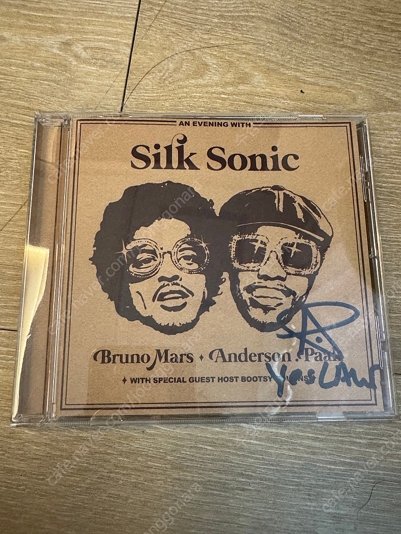 실크소닉 앤더슨팩 친필 사인 싸인 cd 판매