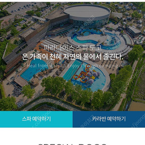 아산 파라다이스 스파도고 모바일 입장권