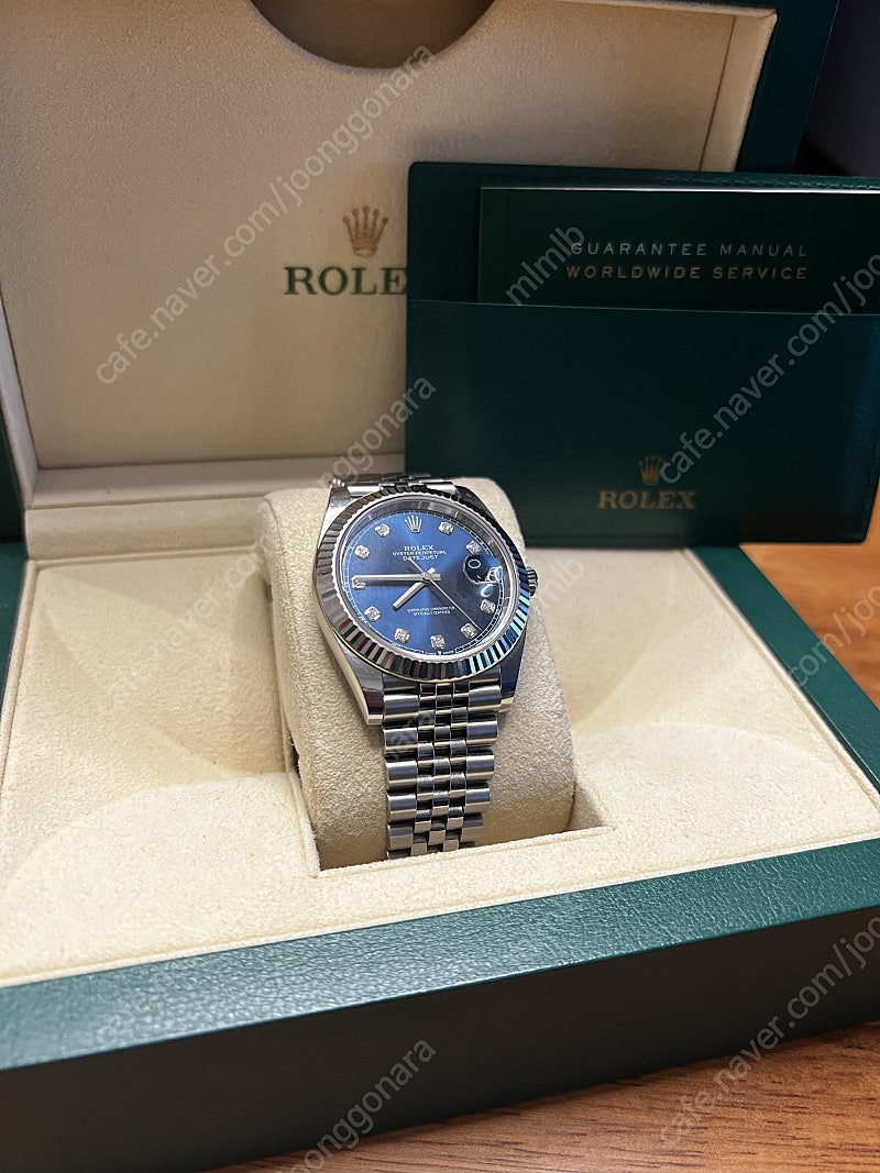 롤렉스 데이저스트 126334 (Datejust) 41 청판 10p (텐포인트)