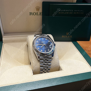 롤렉스 데이저스트 126334 (Datejust) 41 청판 10p (텐포인트)