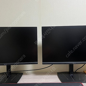 새제품급 165hz 27인치 모니터 알파스캔 고성능 게이밍 모니터 팝니다 (2대)