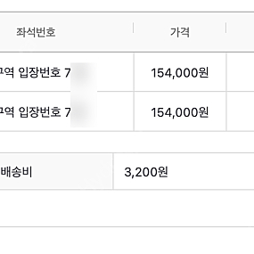 두아리파 내한공연 추가회차 12/5일 2연석 700번대 스탠딩 장당 +0.5만