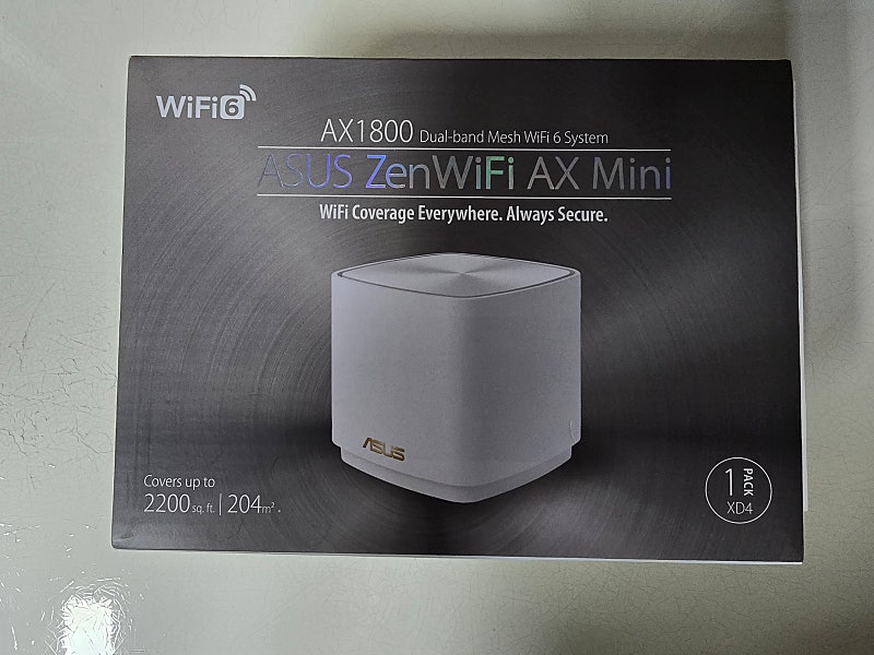 ASUS ZenWifi AX Mini XD4 White 와이파이6 공유기(AI Mesh) 판매