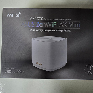 ASUS ZenWifi AX Mini XD4 White 와이파이6 공유기(AI Mesh) 판매