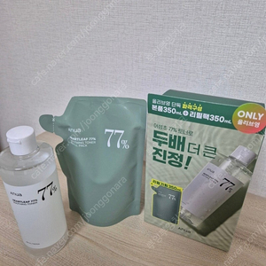 아누아 어성초 토너 350ml + 리필 350ml (새상품)