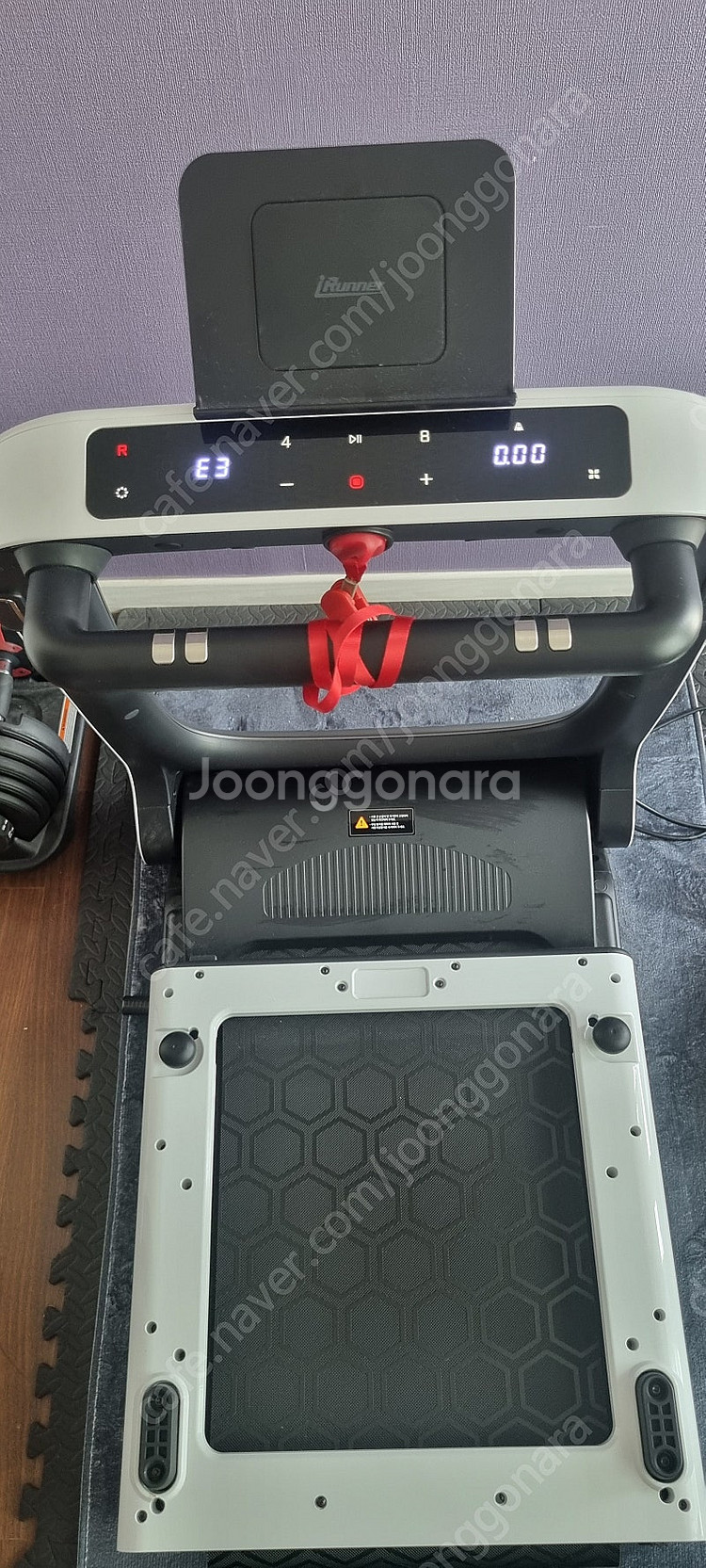 아이러너 z3화이트 런닝머신 팝니다--1