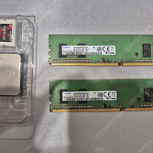 amd 2400g ddr4 4기가 2개 일괄 팝니다. 택포