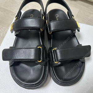 dior act sandal 디올액트샌들 블랙램스킨 36사이즈