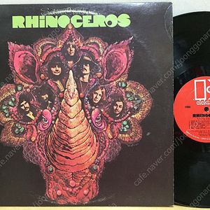 LP ; rhinoceros - satin chickens 70년대 하드락 엘피 음반 hard rock