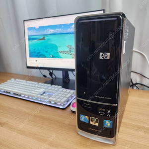 HP 파빌리온 i5 슬림 컴퓨터본체 (s5677kr) 팝니다.SSD120GB, GT320 (택포함가)