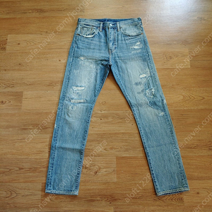 리바이스 Levi's 522. vintage destroyed slim tapered jean. 빈티지 디스트로이드 슬림테이퍼드진. 30사이즈.