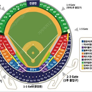 6.29 토요일 잠실 두산vsSSG 3루 블루석 115블럭 2연석