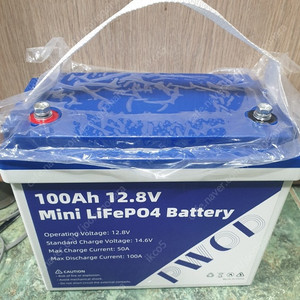 lifepo4 배터리 팩 리튬 철 인산염 미니 배터리 12V 100Ah 미사용