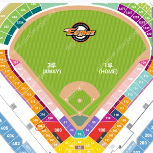 한화이글스 풀 주말시즌권 3루내야지정석 양도 (2연석)