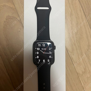 애플워치5 스테인리스 블랙44mm