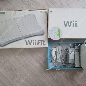 닌텐도 nintendo wii + Wii fit + CD