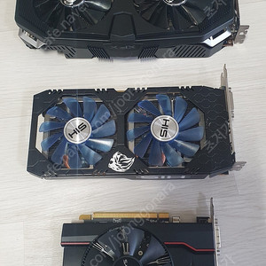 (고장) xfx rx5700xt 8gb, his rx570 8gb, sapphire rx550 4gb 내용 확인하세요