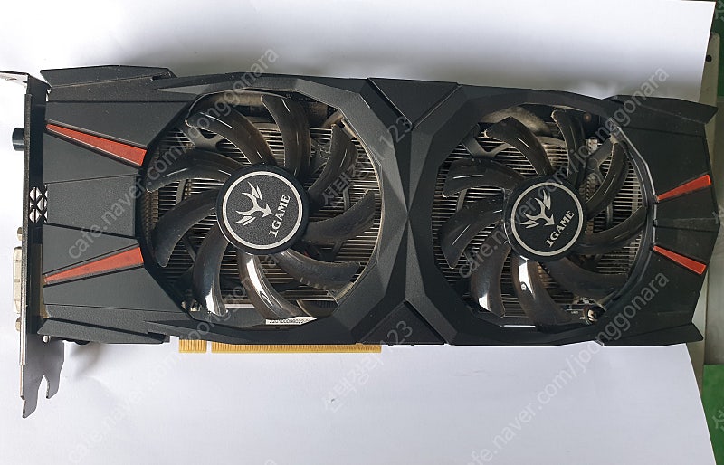 컬러풀 gtx 1060 3g 그래픽 카드팝니다