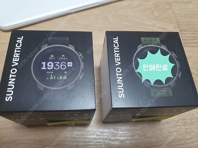 [미개봉] SUUNTO 순토 버티컬 티타늄 솔라 블랙 새제품