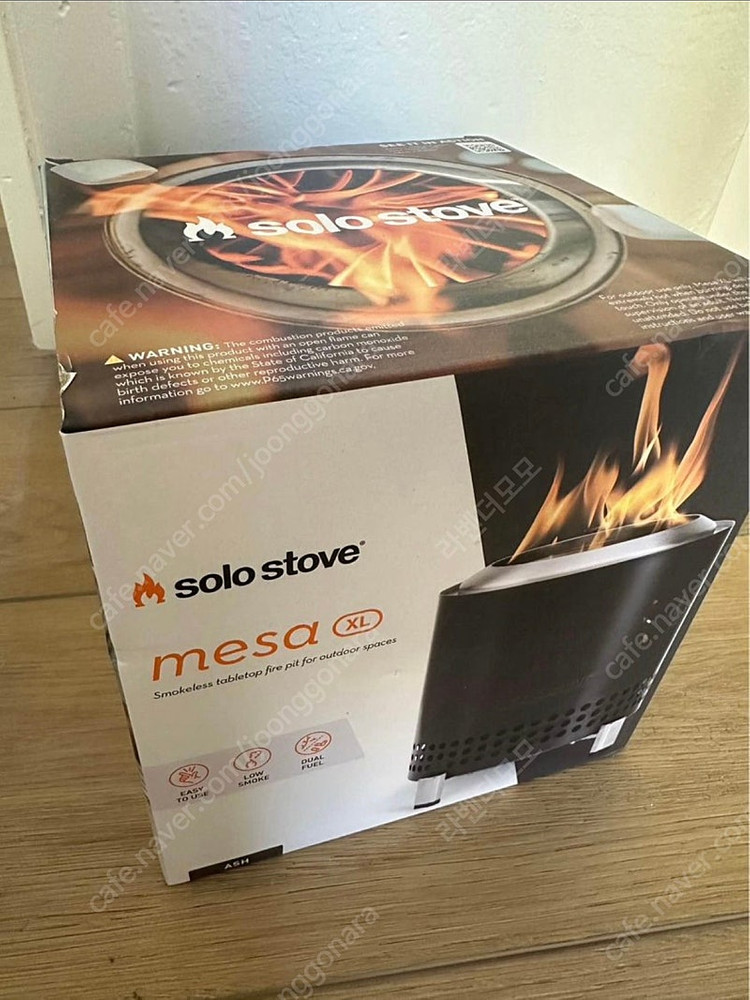 미사용새제품 메사 솔로 스토브 XL 블랙 캠핑 화로--1