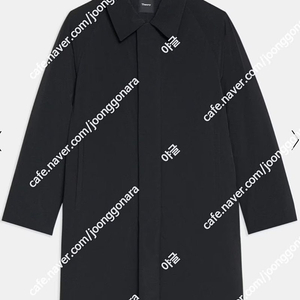 띠어리 로니롱패딩 블랙 m새상품팝니다.Men Paper Nylon Ronnie Down Coat - Black