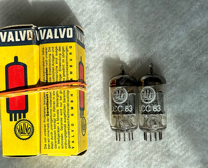 Philips /Valvo 필립스 ECC83/12AX7 NOS NIB 메치페어 판매