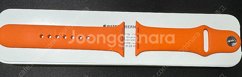 애플워치 에르메스 오랑주 스포츠밴드 41mm 판매합니다...--1