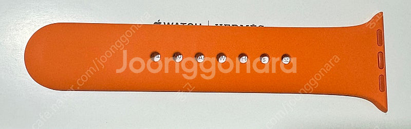 애플워치 에르메스 오랑주 스포츠밴드 41mm 판매합니다...--4