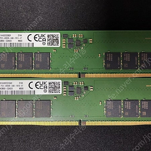 삼성 데스크탑 DDR5 4800 16Gx2 32G 램 판매