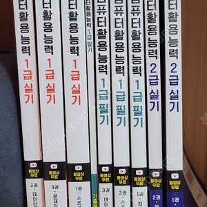 이기적 컴퓨터활용능력 1급 필기,실기