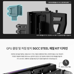 Antec SHIFT PCI-E 4.0 라이저 케이블 KIT 라이저킷 블랙 판매합니다.