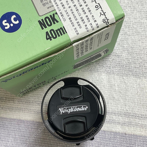 보이그랜더 녹턴 클래식 S.C 40mm f1.4 라이카 M마운트