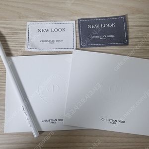 정품) 새상품 디올 카드 연필 세트