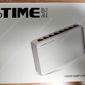 (택포) iptime h6008-igmp 기가비트 스위치