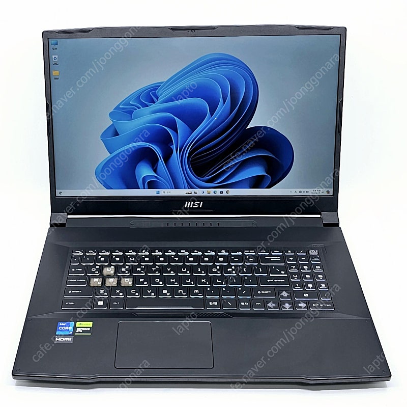 MSI GF시리즈 Sword GF76 B12VEK 17인치 게이밍노트북 I7 4050