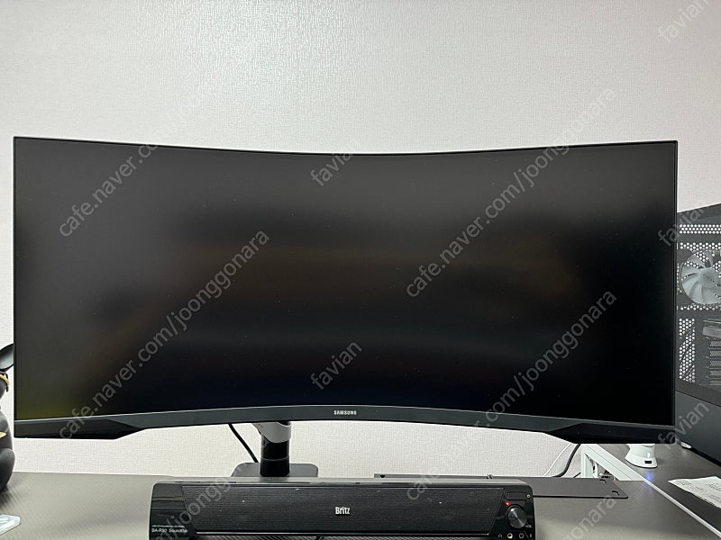 신품급 165hz 삼성 오디세이 G5 C34G55T