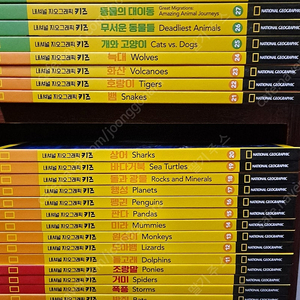 내셔널지오그래픽 키즈 리더스북 세트 입니다(A,B,C,D,E,F,풀세트)