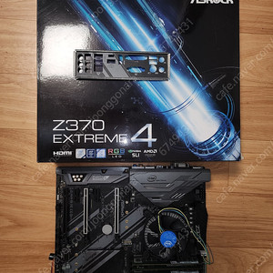 ASROCK Z370 Extreme4 + CPU + 메모리 팝니다.