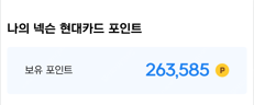 넥슨 캐시 26만 팝니다 (263,000캐시) 85-6%