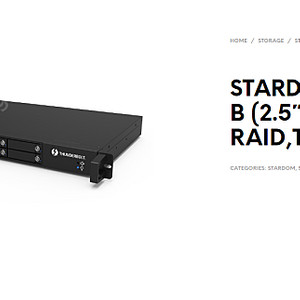 STARDOM DR8M-TB3-B 판매