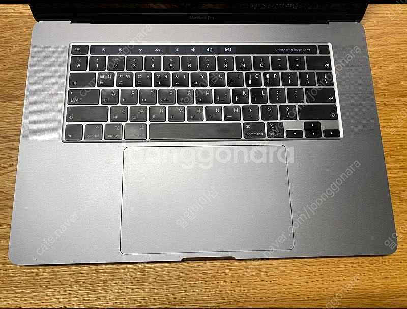 맥북프로 2019 16인치 터치바 16GB 512GB--2