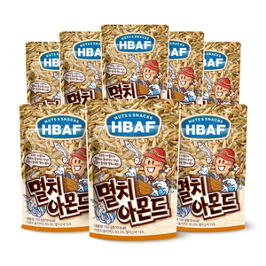 바프 멸치 아몬드 100g x 8개