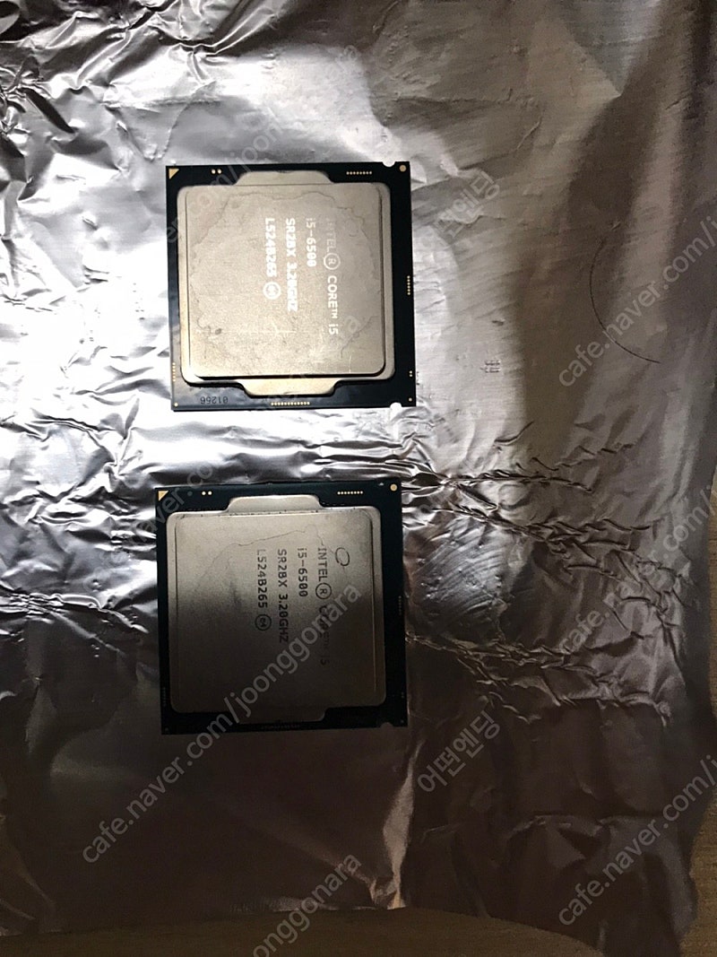 i5 9400F i5 7500 i5 6600 i5 6500 CPU 단품 여러개 판매합니다.