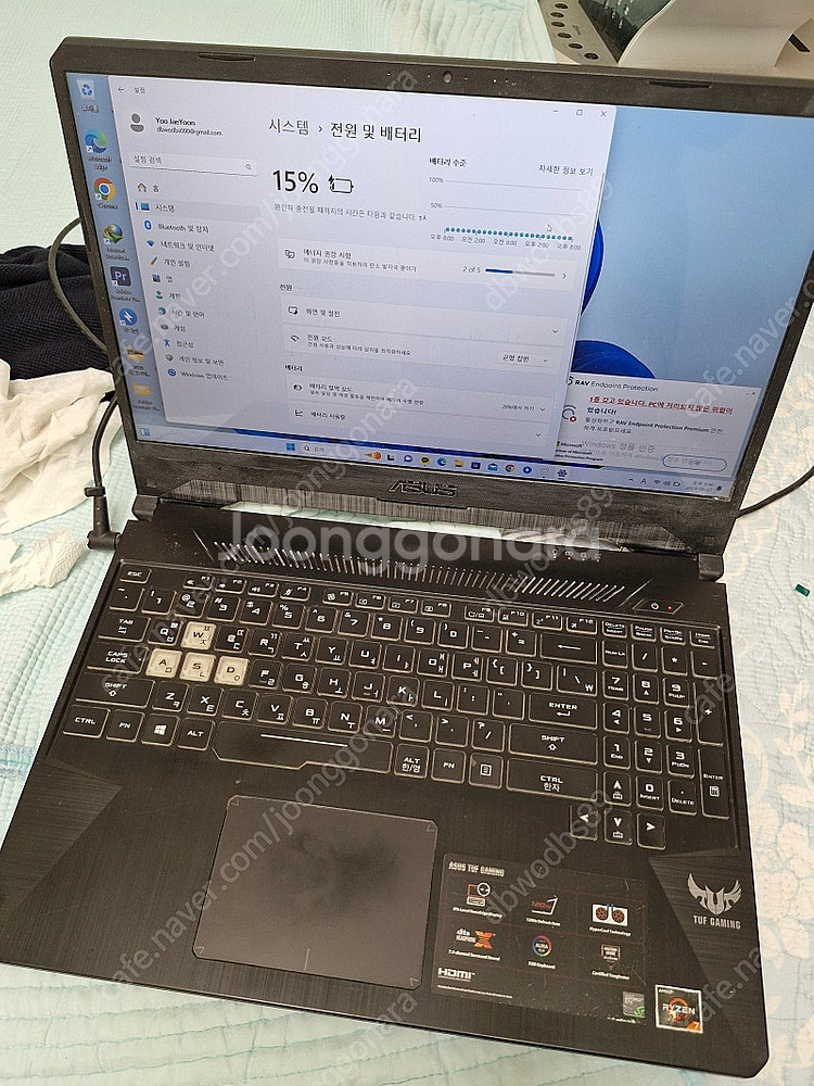 asus (아수스) fx505d 게이밍 노트북 판매합니...--2