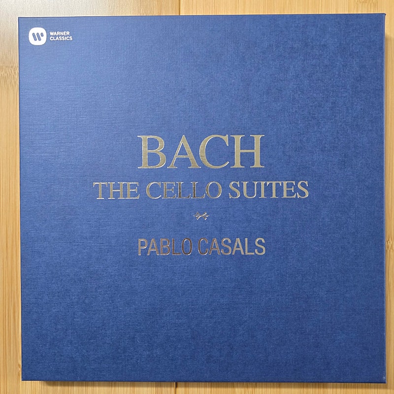 LP 레코드 Pablo Casals 파블로 카잘스 바흐 무반주 첼로 모음 전곡집 3LP