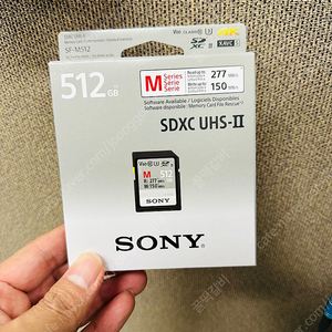 소니정품 SF-M512 Sd카드 512기가 팝니다